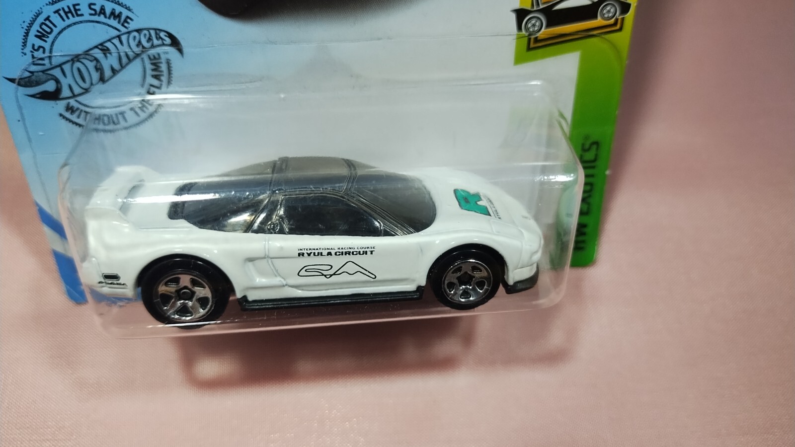 Hot Wheels ’90 Acura NSX HW Exotics #6/10 White Diecast 1:64 Scale Spoiler