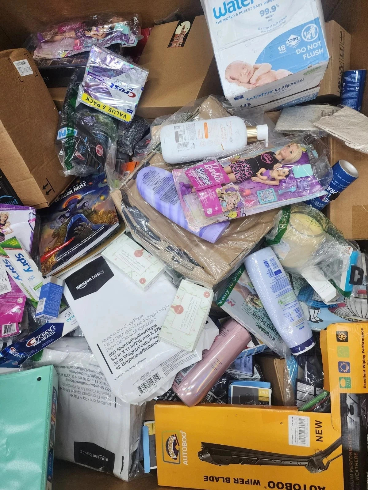 Mixed Retail Mystery Box Featuring Amazon and Target Items