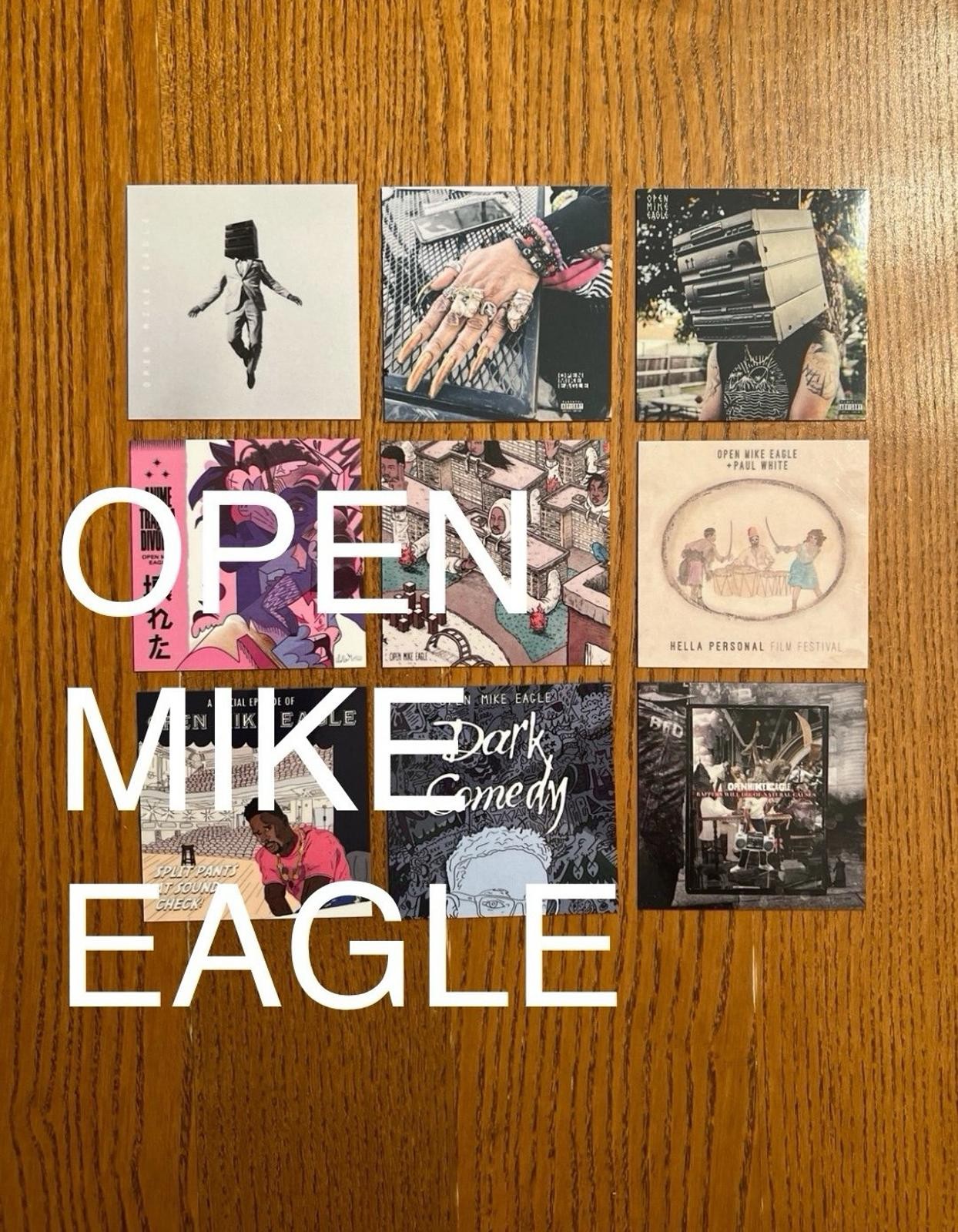 Open Mike Eagle fridge magnets