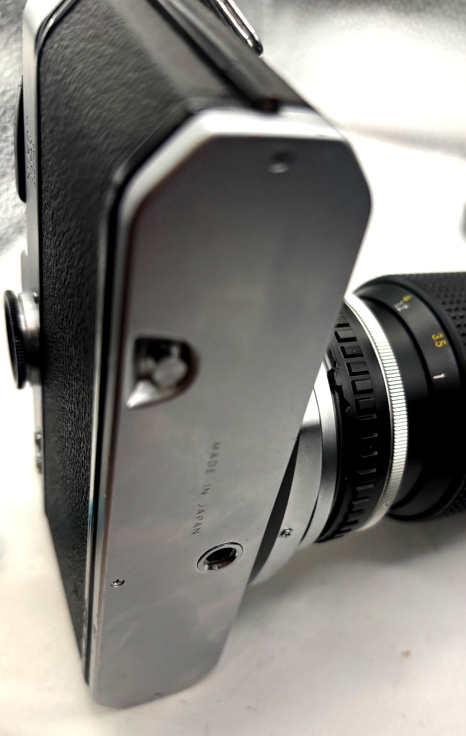 Rare MINT NIKON Nikkormat EL 35mm SLR w/ NAI follower + 75-150mm f3.5