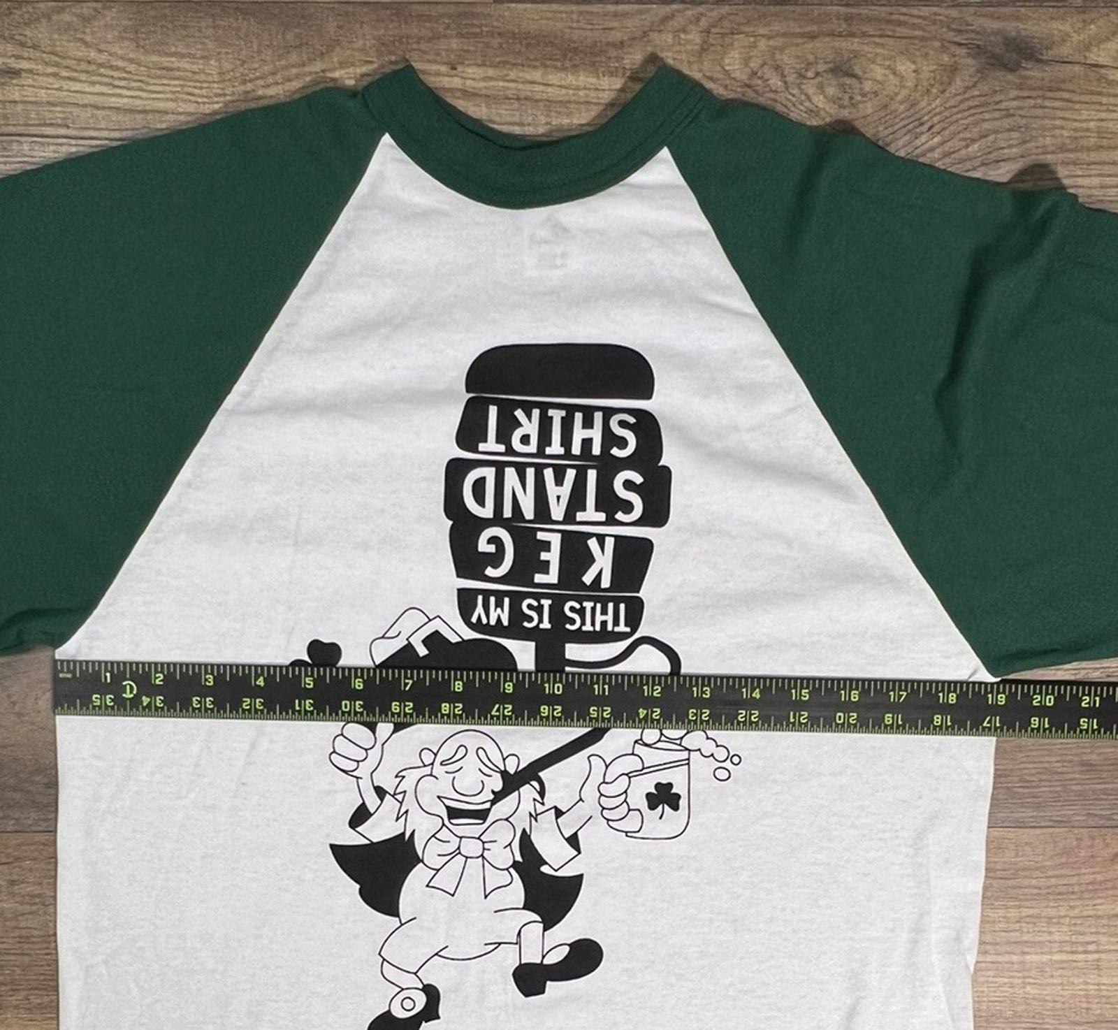 Vintage Leprechaun 90s 00s Notre Dame Fighting Irish Beer Keg St Patricks NCAA .