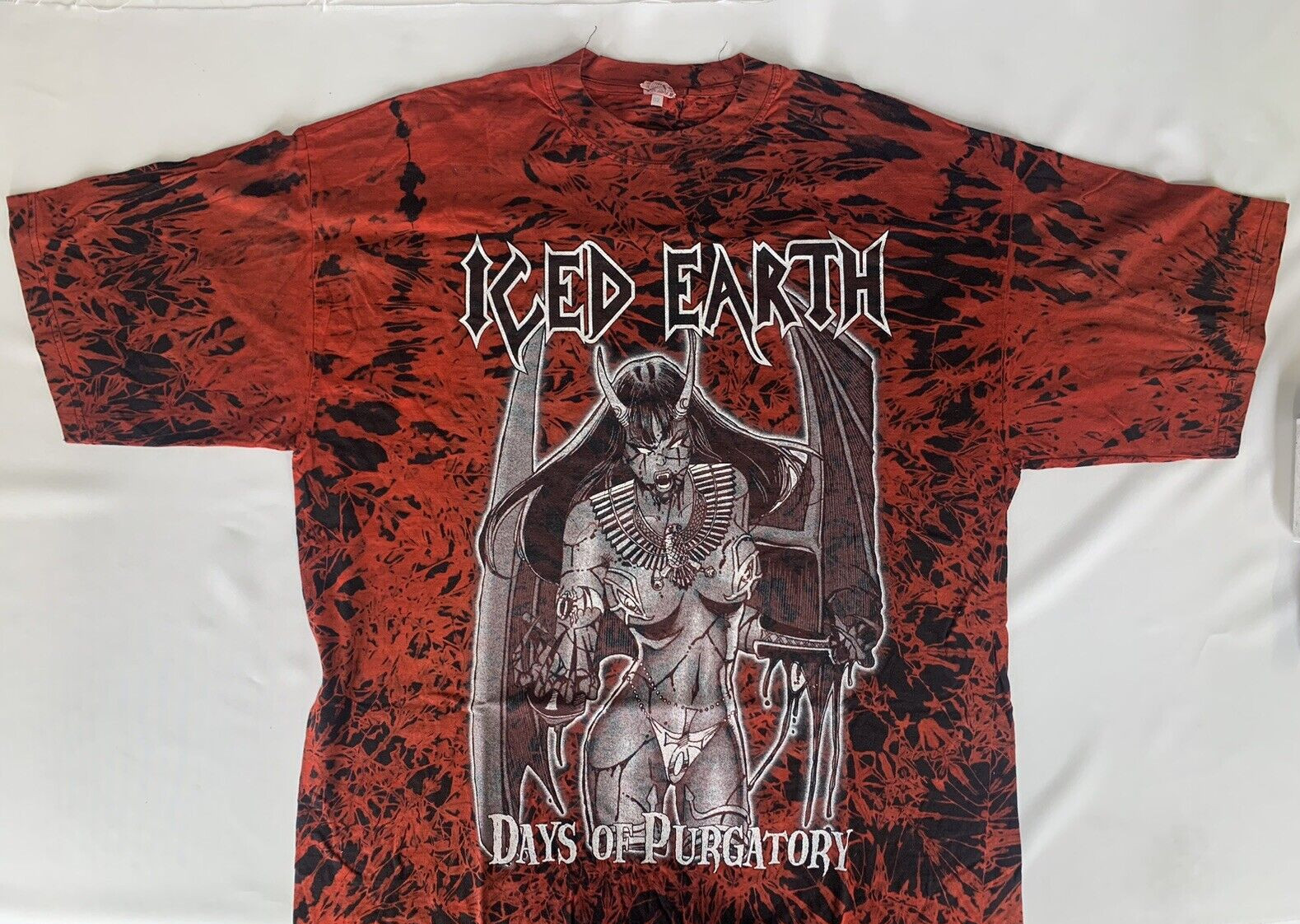Iced Earth Shirt Original Event shirt Where the Gods Of Metal Rage Greece 1997