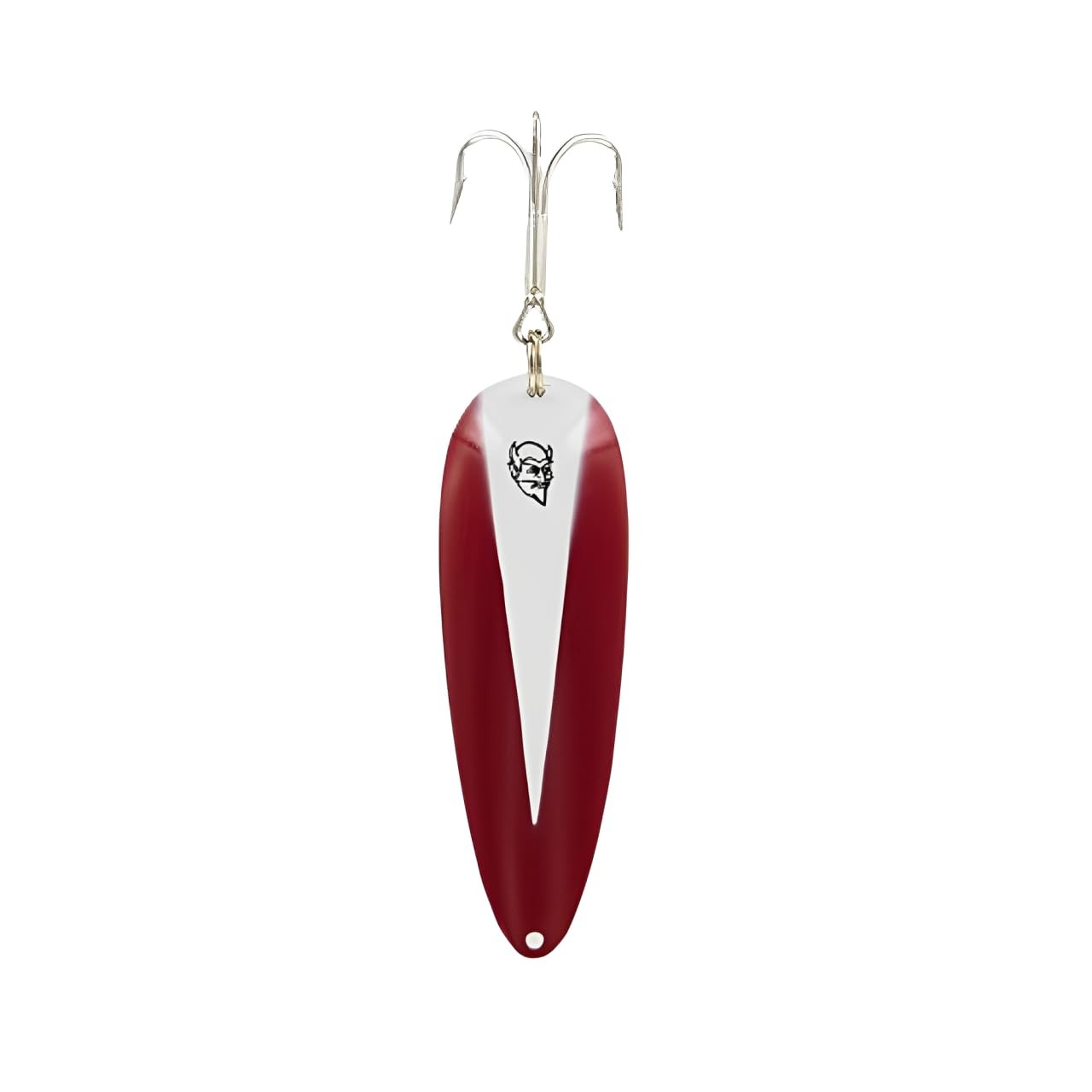 Dardevle Skeeter 15 Red White Chunk Double Hook Fishing Lure, 2/32 oz