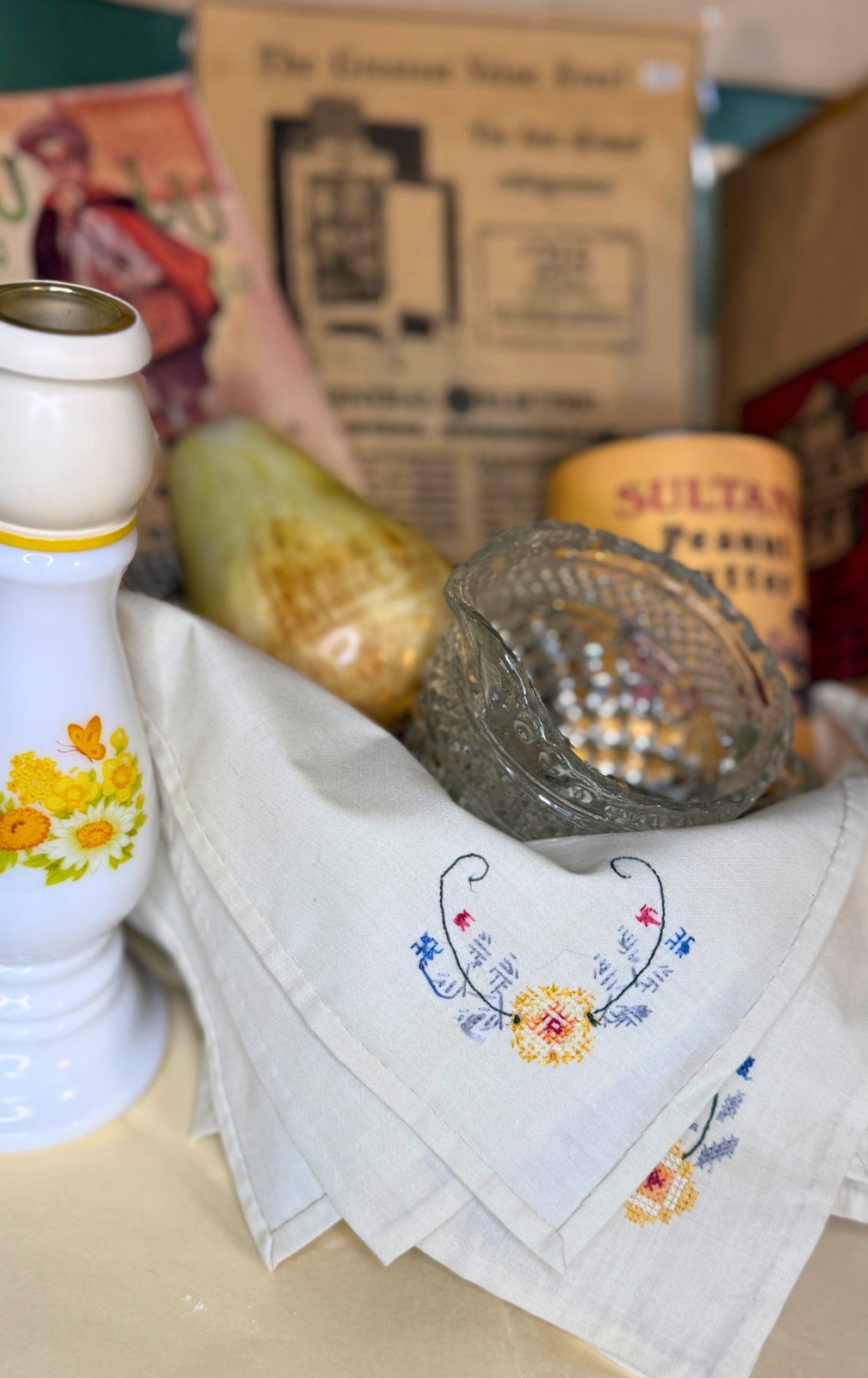 Vintage Estate Sale Mystery Box | Curated Antique Items | Personalized Surprise