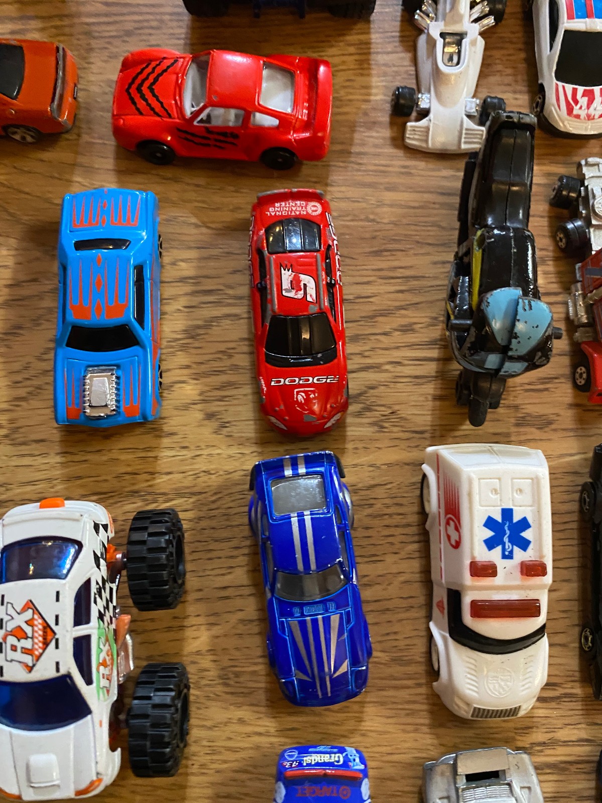 Random Junk Drawer Toy Car Cars Trucks Cycles Diecast Nascar Huge Lot Collection