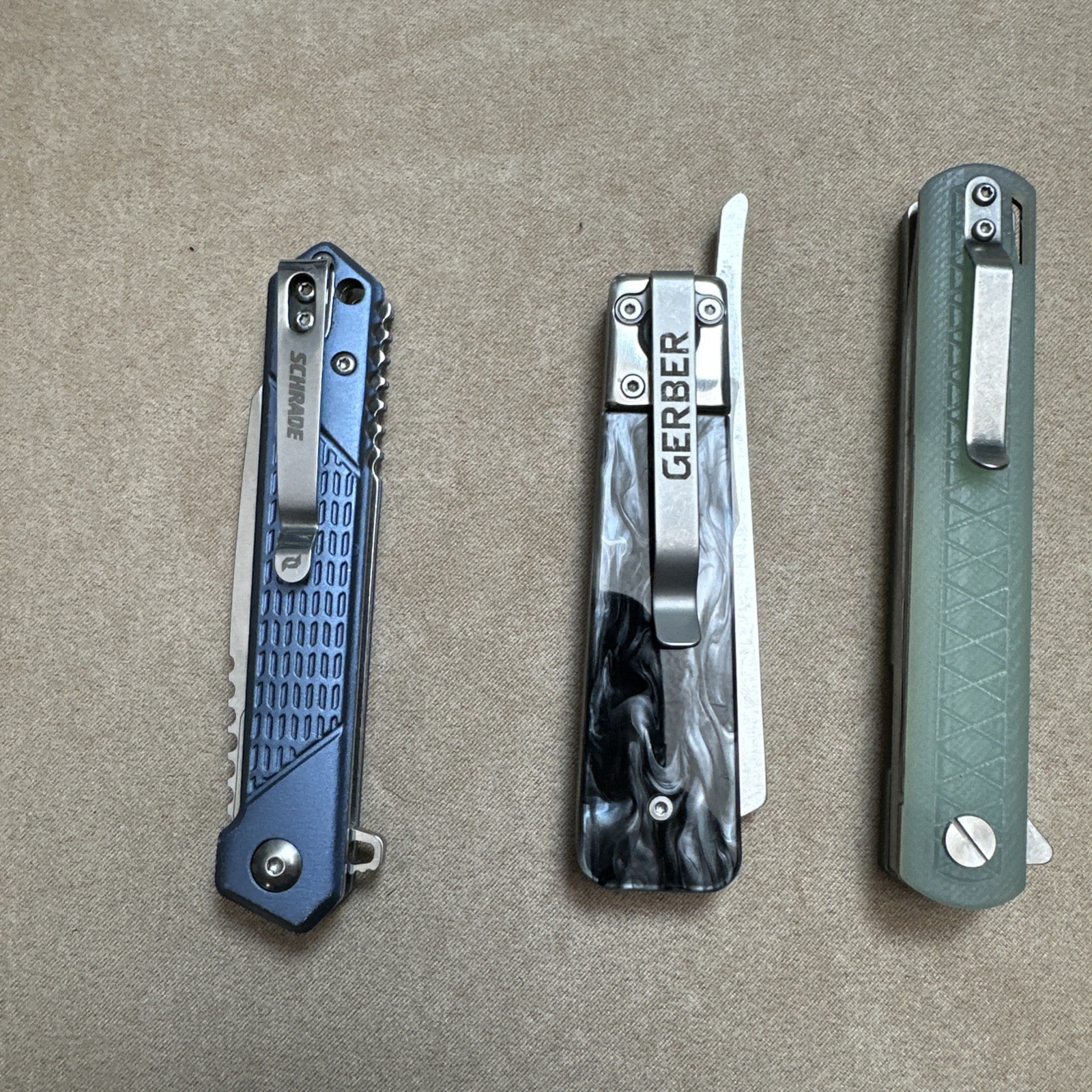 5 Items, Pocket Knife Collection, Lot