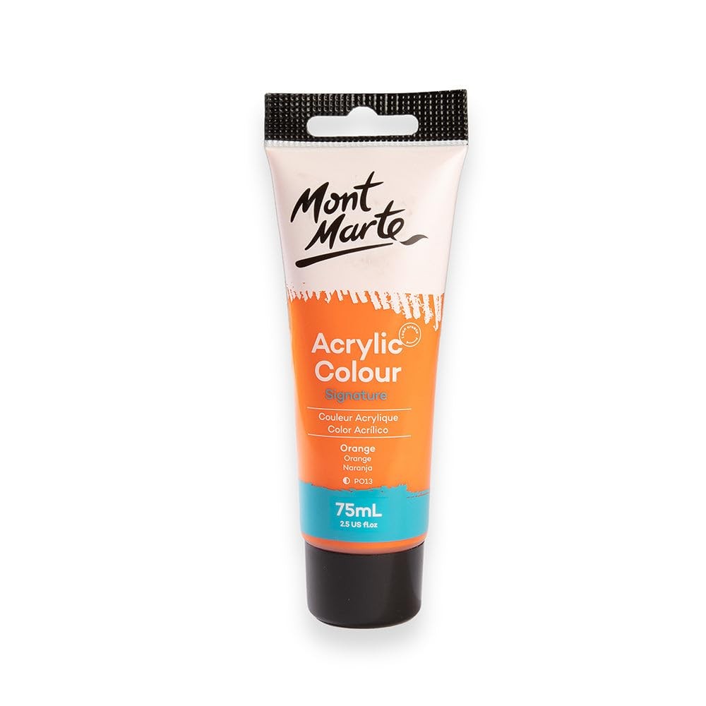 Mont Marte Acrylic Paint Studio 75ml – Orange