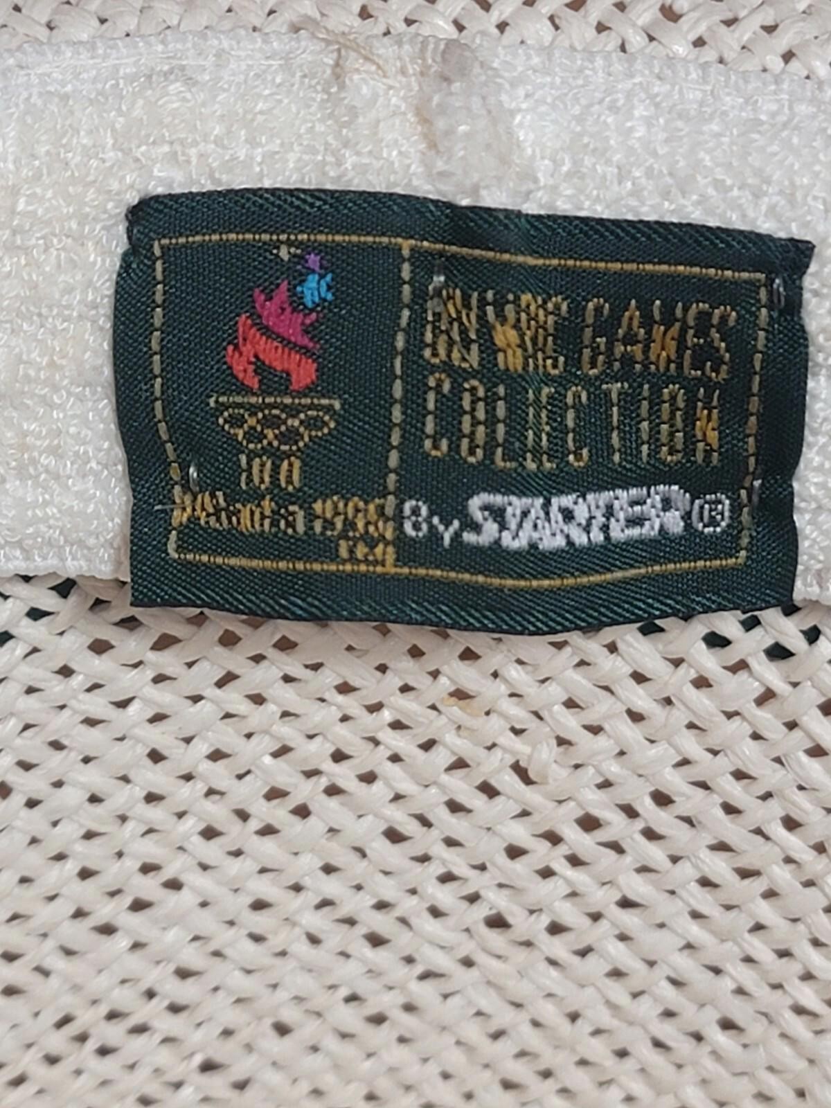 Vintage 1996 Olympic Fame Colllection by Starter Straw Hat Atlanta