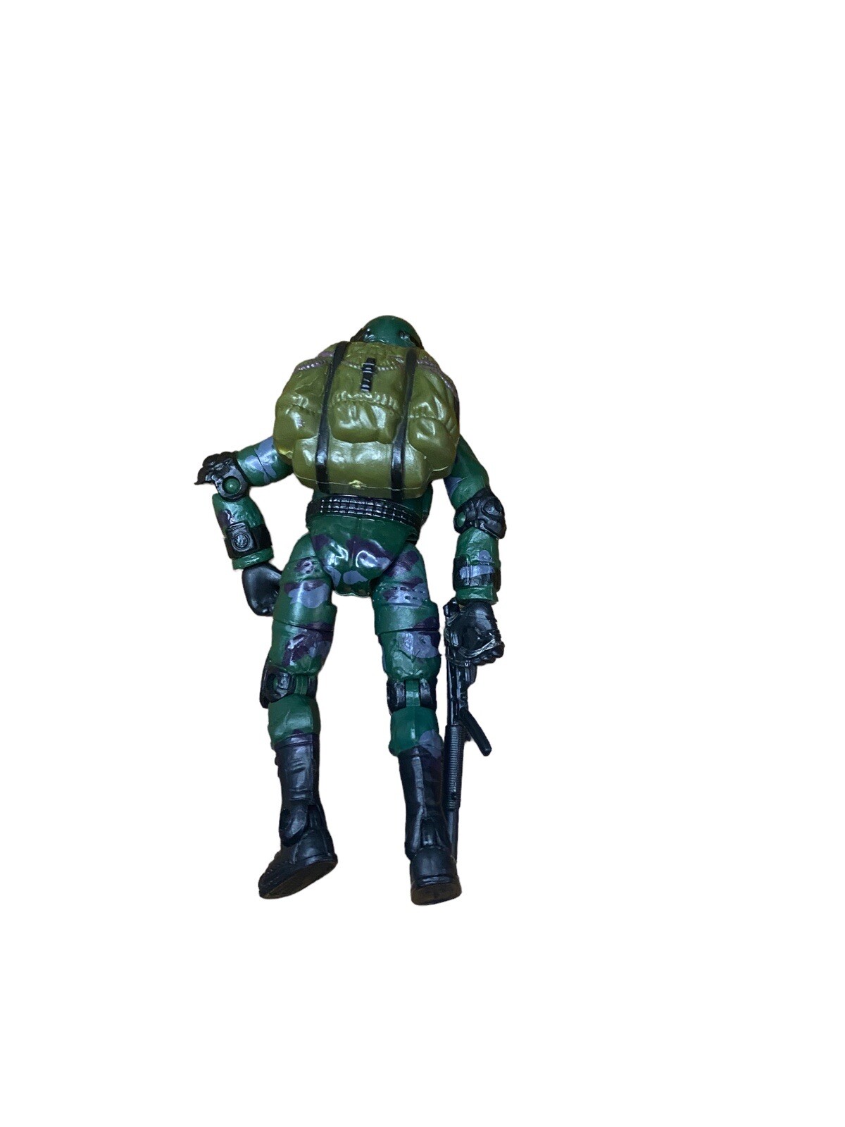 Gi Joe the ACE Action Figure W/ Pack and Gun Without Box 3.75in