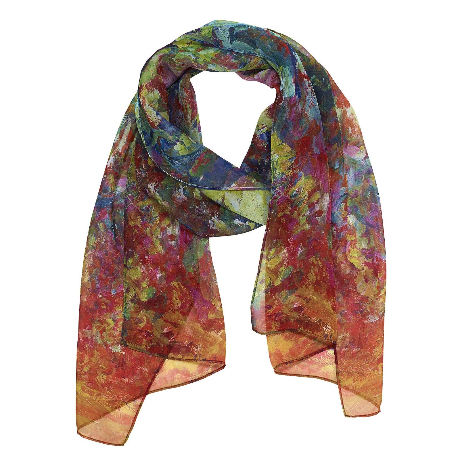 Monet’s House from Rose Garden Scarf