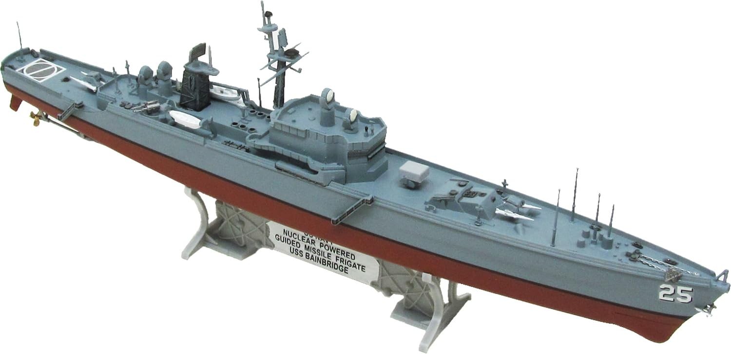 Atlantis USS Bainbridge 1:600 Guided Missile Frigate Plastic Model Kit