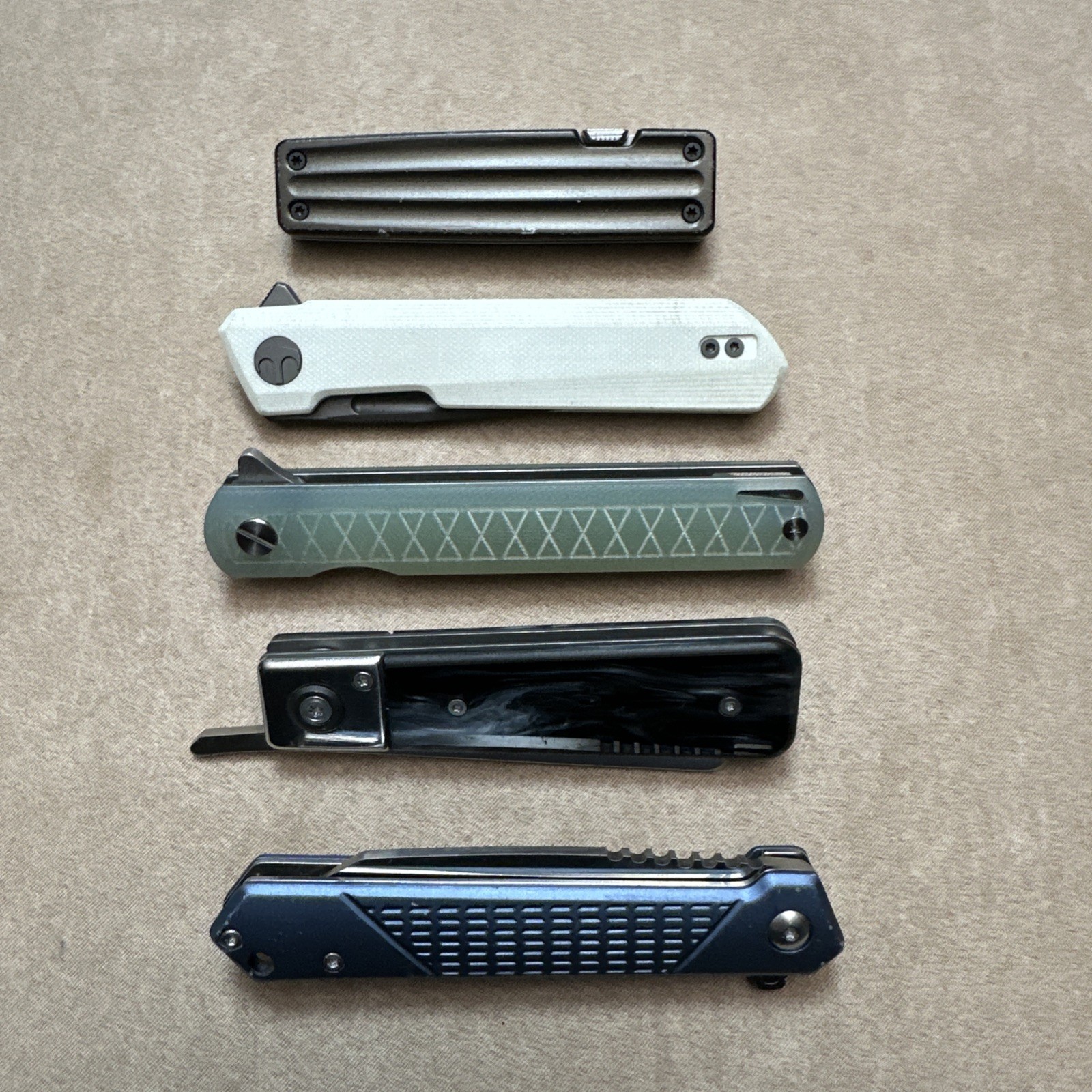 5 Items, Pocket Knife Collection, Lot