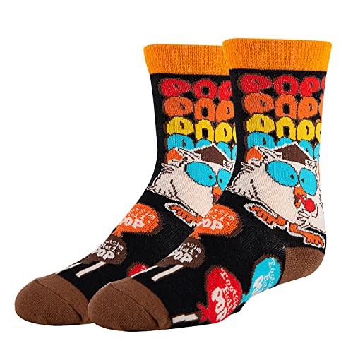 OoohYeah Kids Tootsie POP Candy Crew Socks – Silly Funny Cotton for Boys & Girls
