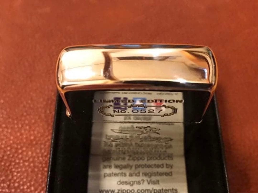 zippo limited edition with serial number, silver wrapped, made in 1992, in good