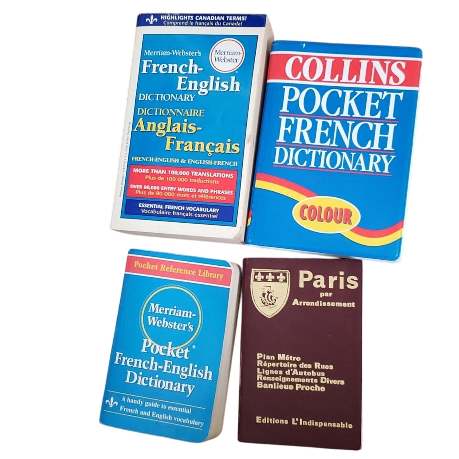 French English Dictionaries ( Set of 4)