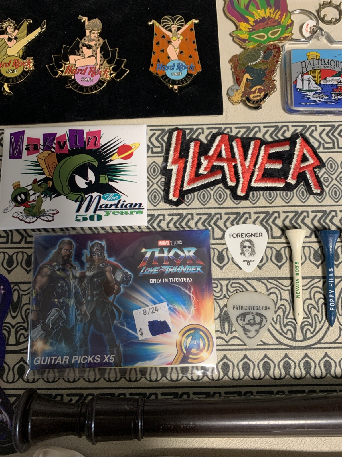 Amazing Junk Drawer Pokémon Hardrock Cafe Three Dog Night Signed Ticket & More