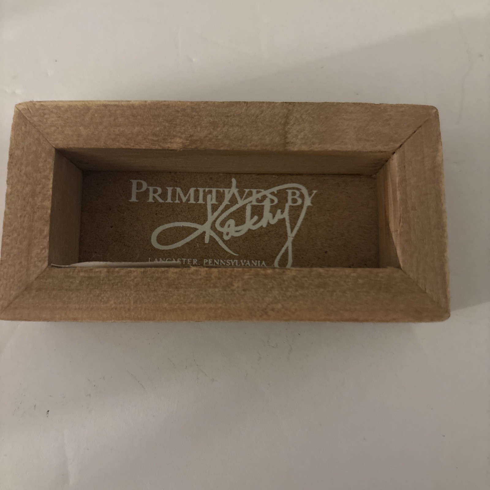 Primitives by Kathy 109410 Box Sign Mini – Believe, 4 x 2 x 1-inch Lot Of 2