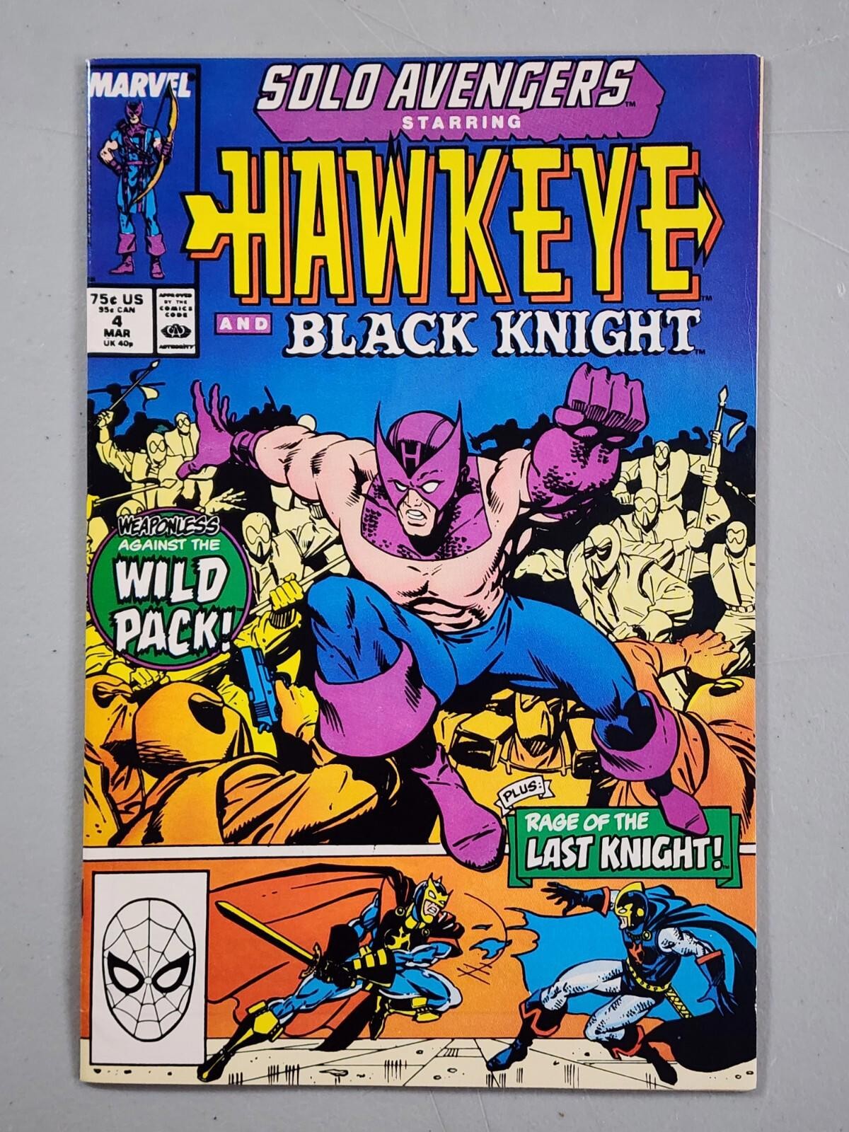 Solo Avengers #3 4 5 VF/NM or Better Direct 1988 Marvel Comics