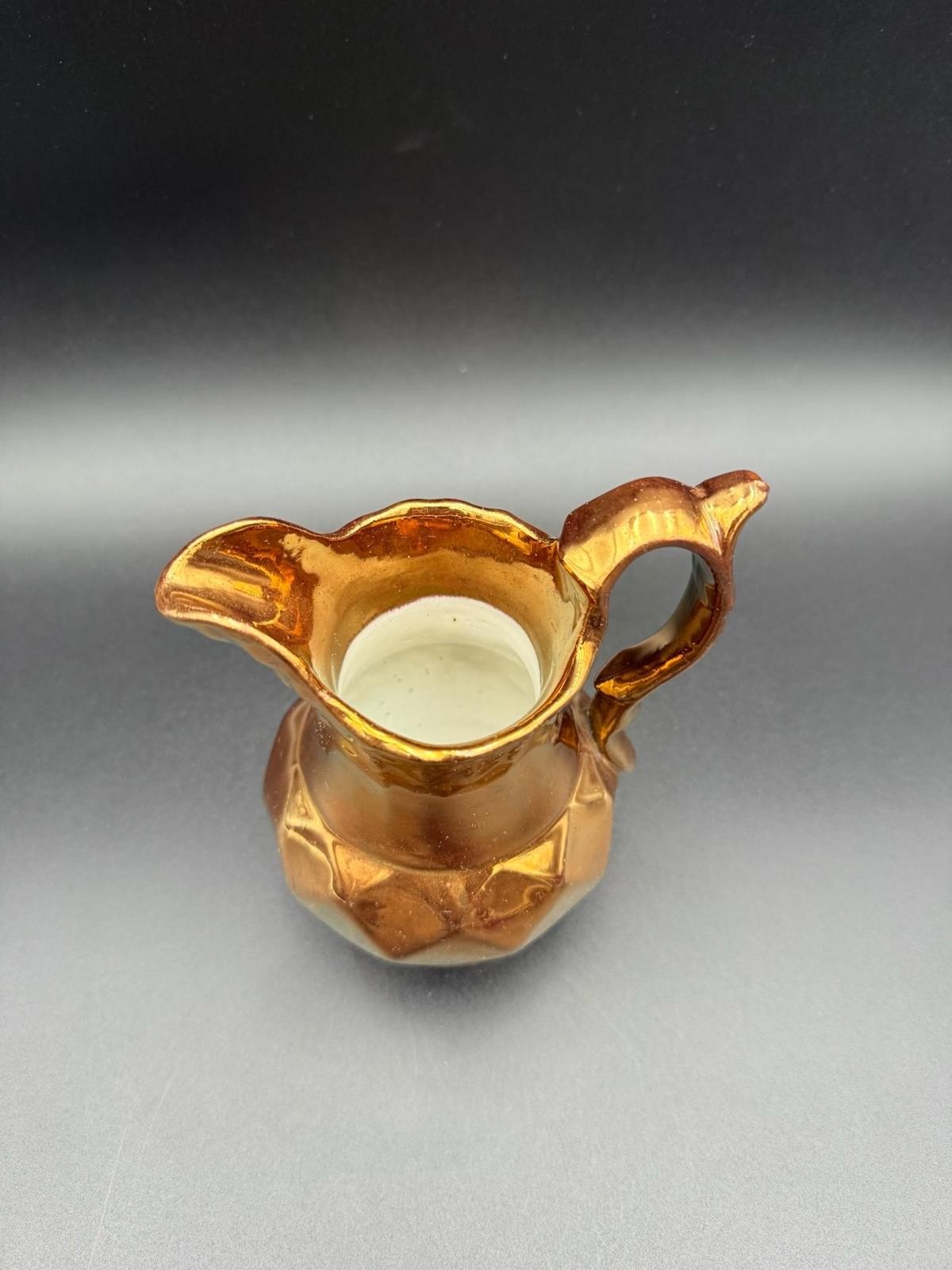 Vintage Wade England Copper Painted Pitcher