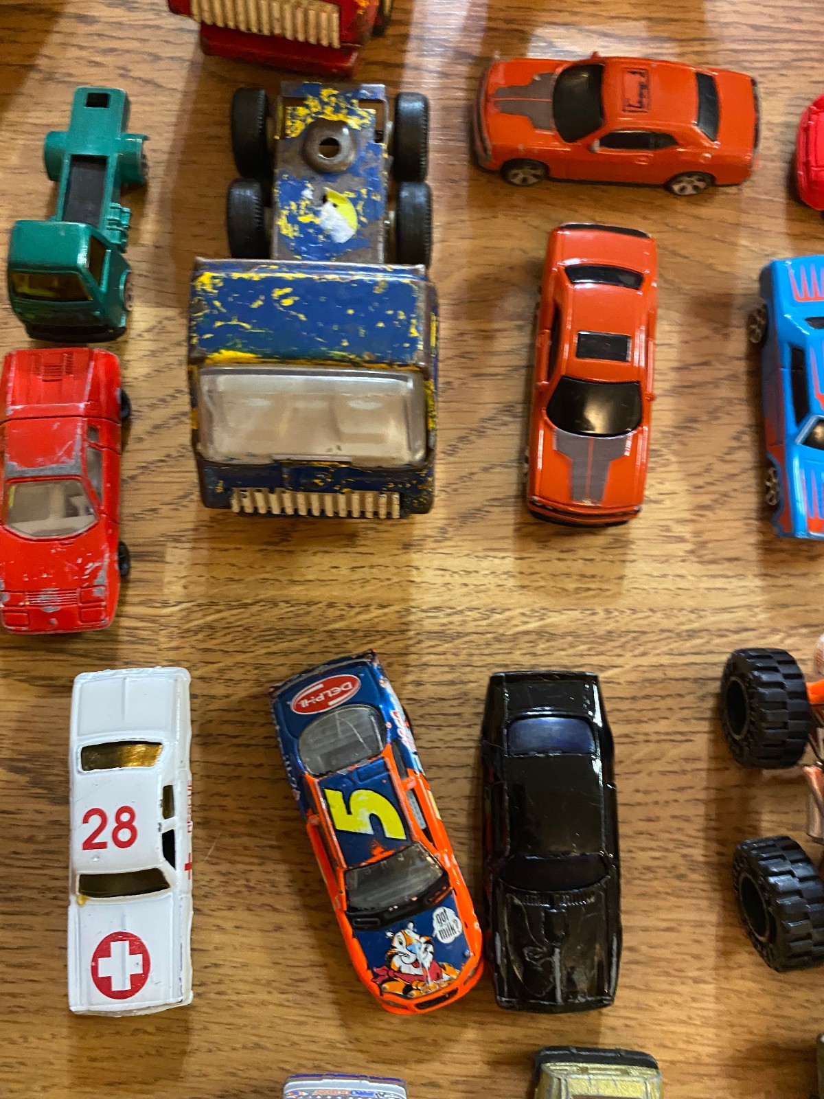 Random Junk Drawer Toy Car Cars Trucks Cycles Diecast Nascar Huge Lot Collection