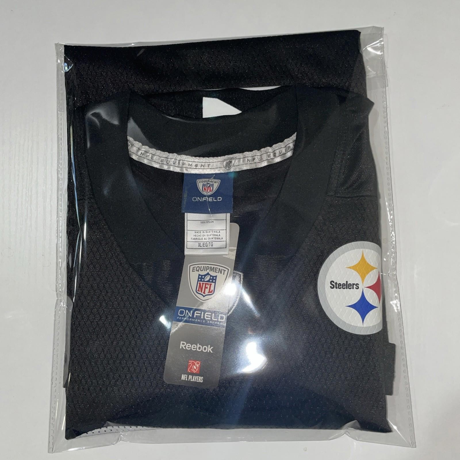 New w/ Tags Authentic Pittsburgh Steelers Rashard Mendenhall Reebok Jersey 52 XL