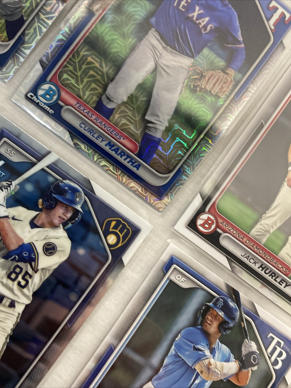 2024 1st Bowman Chrome + Mega Box & Paper Lot Of 28 Prospects