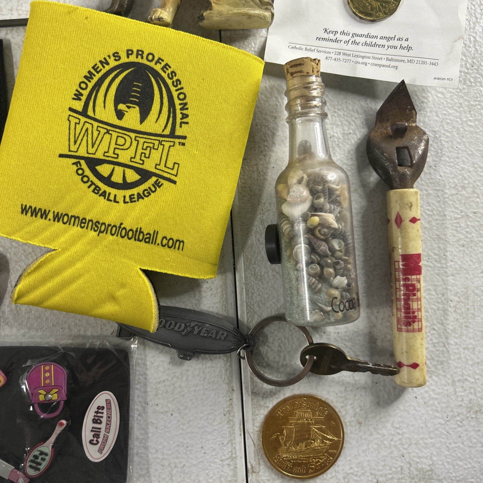Vintage And New Junk Drawer Lot With Jewelry And Toys