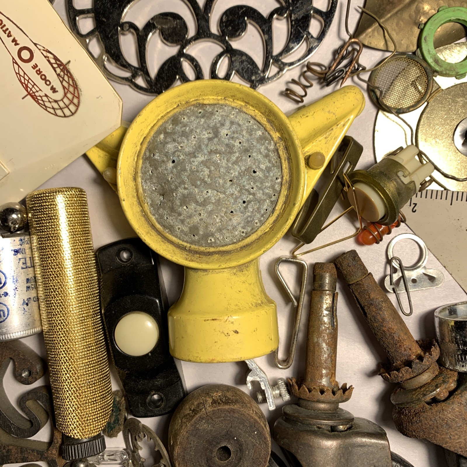 Assorted Metal Junk Lot Repair, Craft, Art Steampunk Assemblage