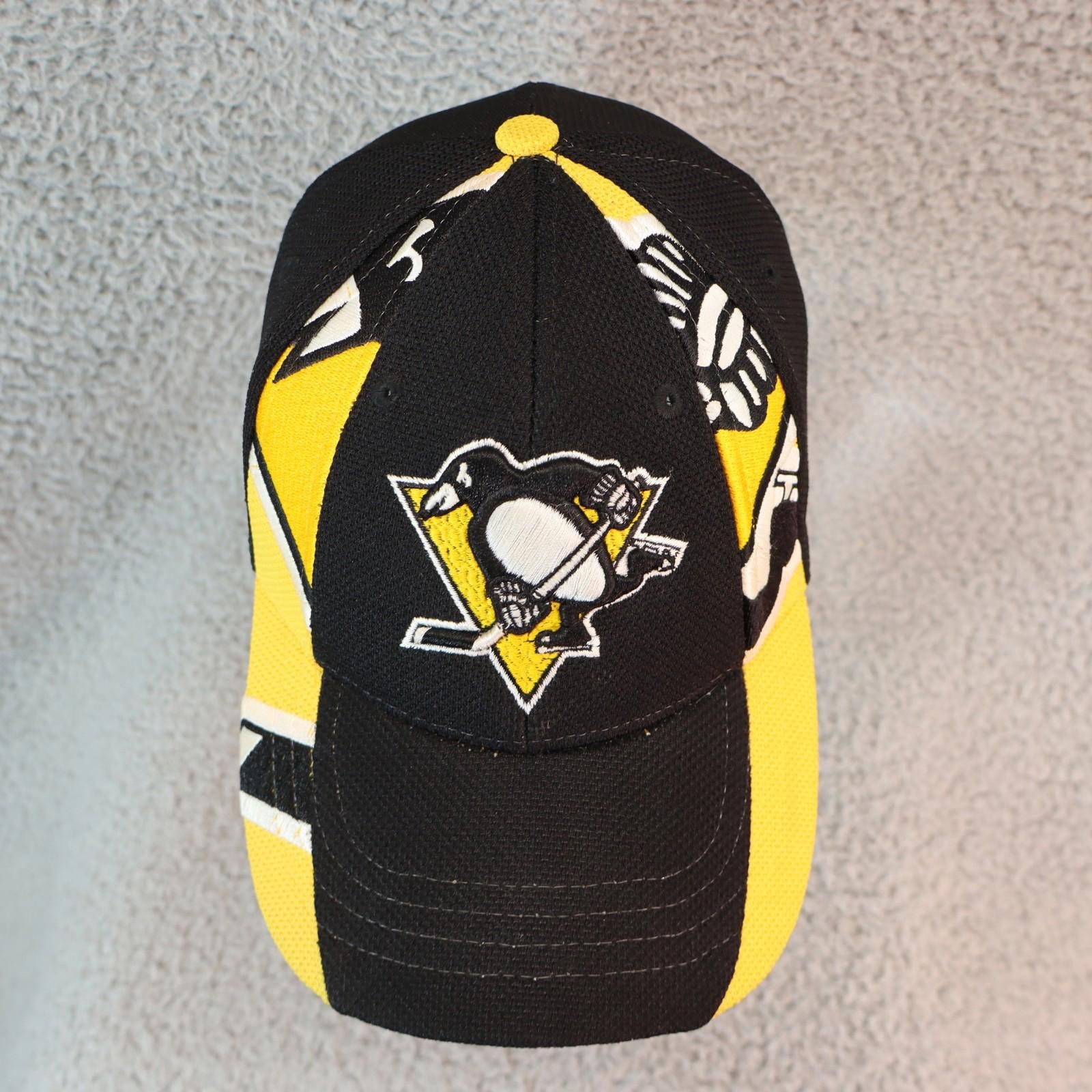 Pittsburgh Penguins Zephyr M/L Hat Black NHL Embroidered vtg
