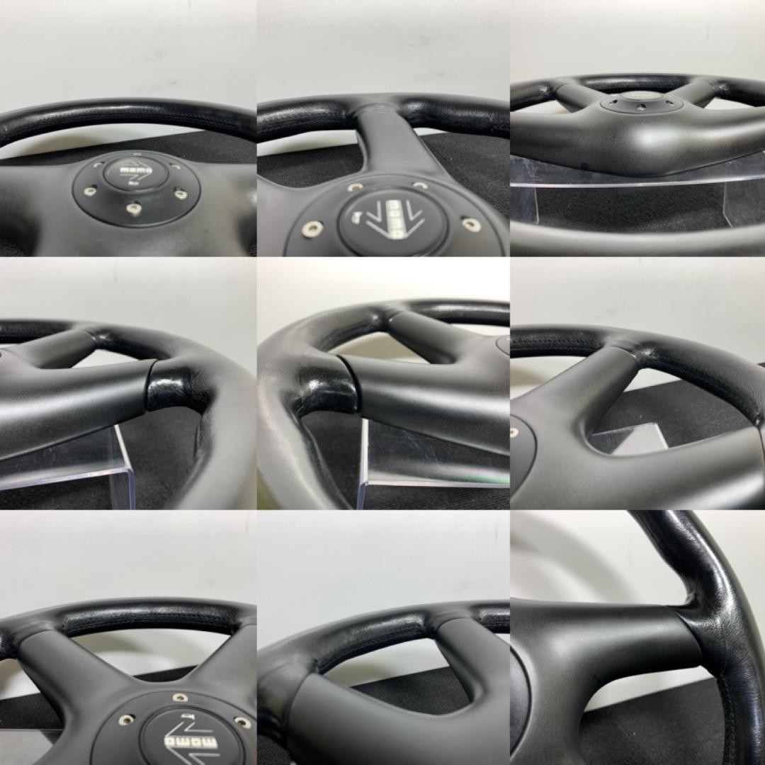Super rare Momo Daytona 4 leather steering wheel 36 pieces made in 1995 with