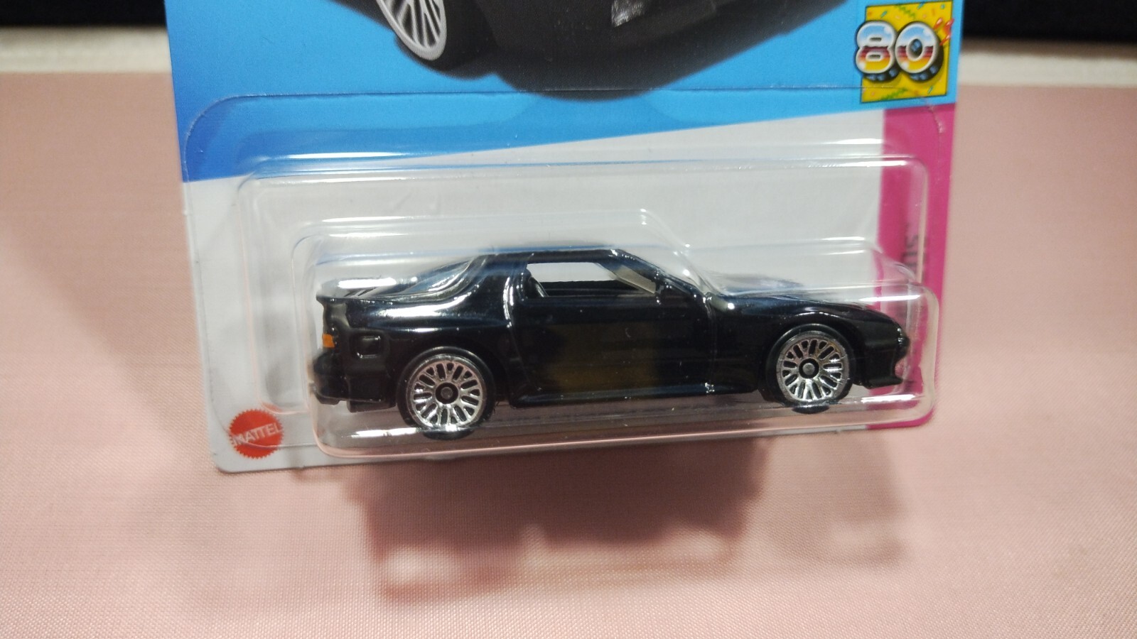 Hot Wheels Mazda RX-7 FC35 HW: The ’80s Black Diecast 1:64 Scale Mattel New