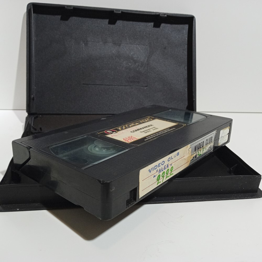 EX-RENTAL VHS TAPE GREEK SUBS PAL USED Commander 1988 Craig Alan, David Light