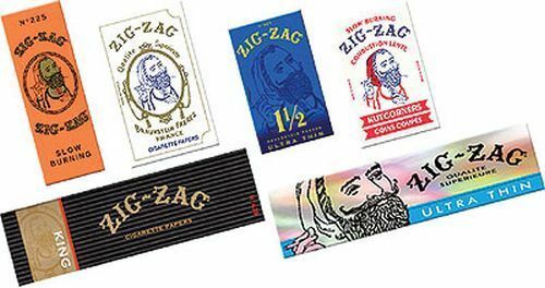Zig-Zag White KutCorners – 5 PACKS – Zig Zag Rolling Papers Cut Corner
