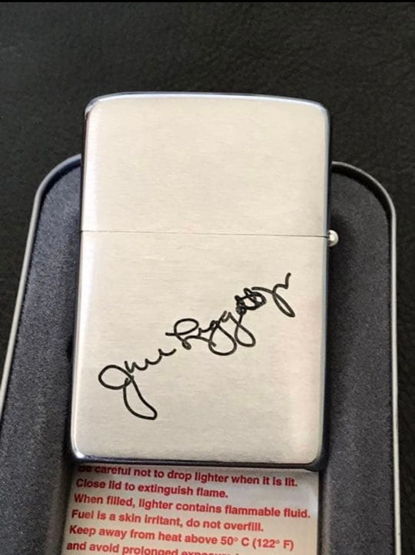 Zippo Zippo Corporate Vintage Logo Etching Made in 1956