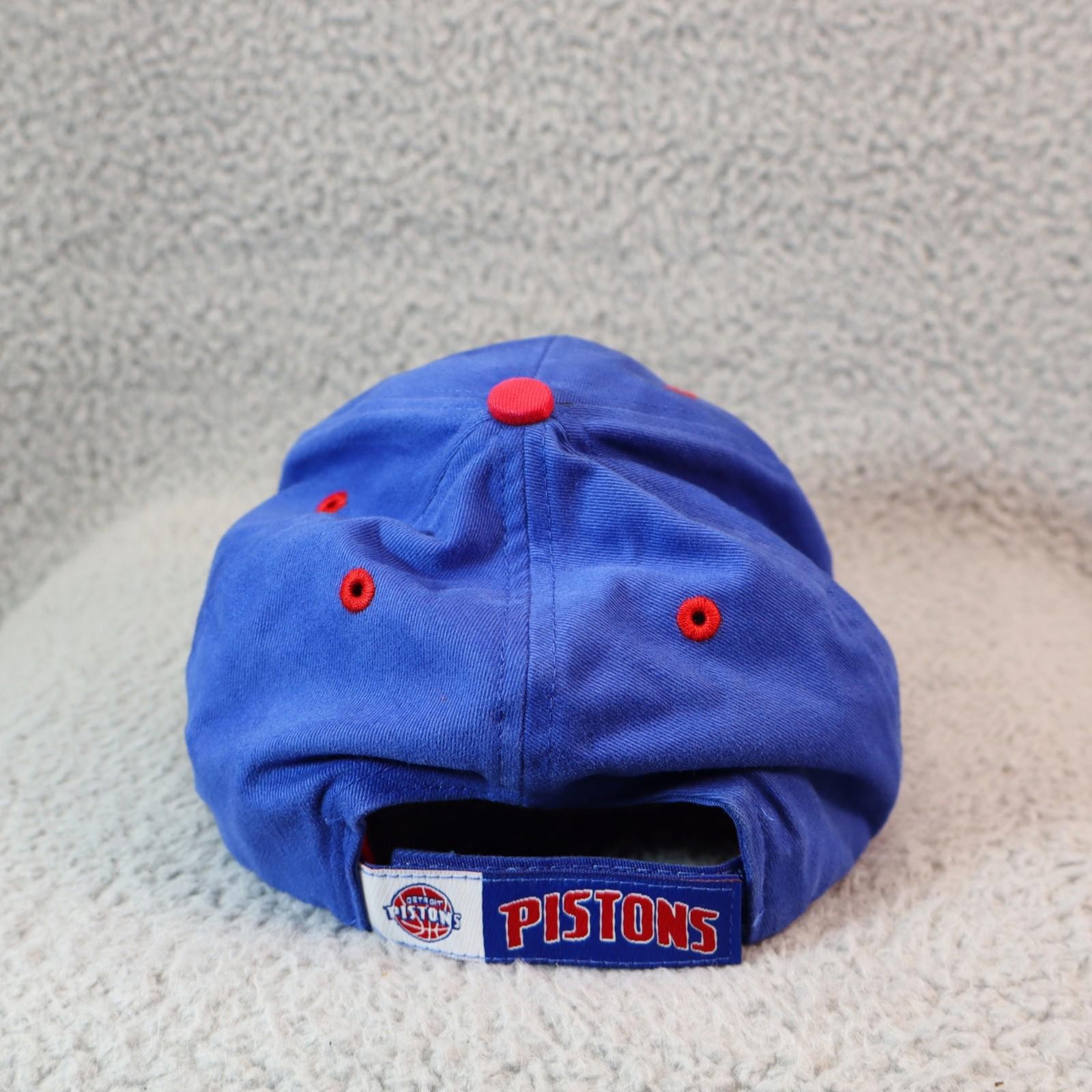 Detroit Pistons Dad Hat NBA Elevation Y2K 90s vtg