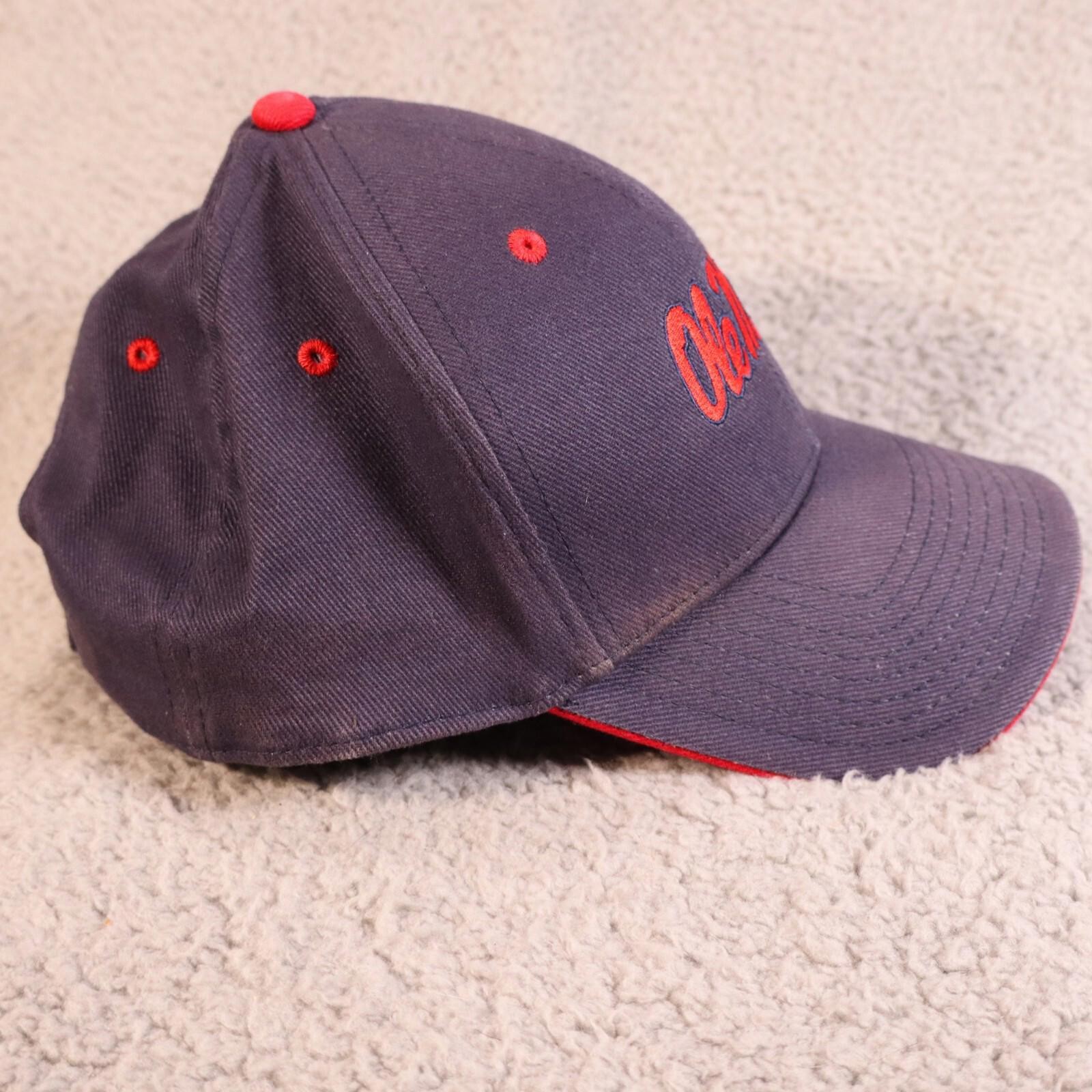 Ole Miss Rebels Signatures Hat Dad Cap Strap Back