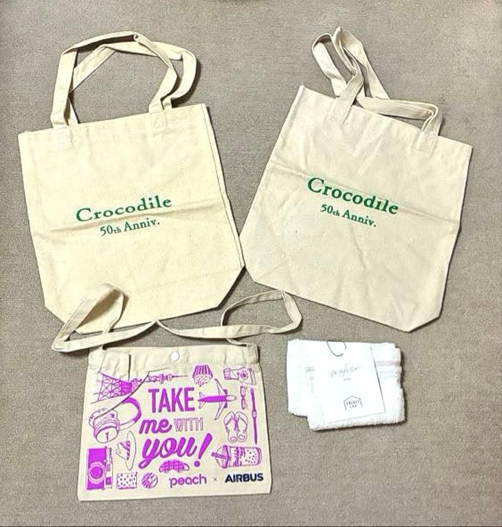 Not for sale Crocodile Peach Airbus Tote Bag Eco Bag