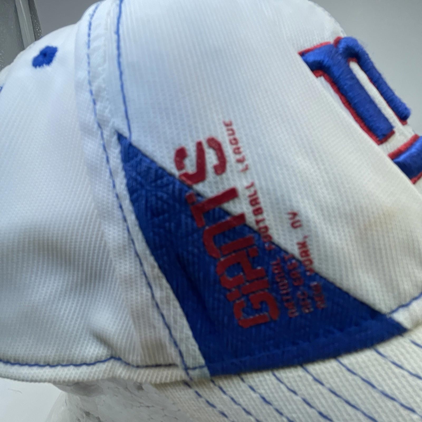 Reebok New York Giants NFL Ball Cap White Hat Size L/XL *Flaw*
