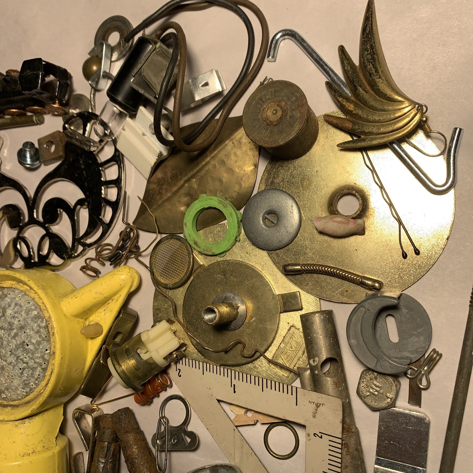Assorted Metal Junk Lot Repair, Craft, Art Steampunk Assemblage