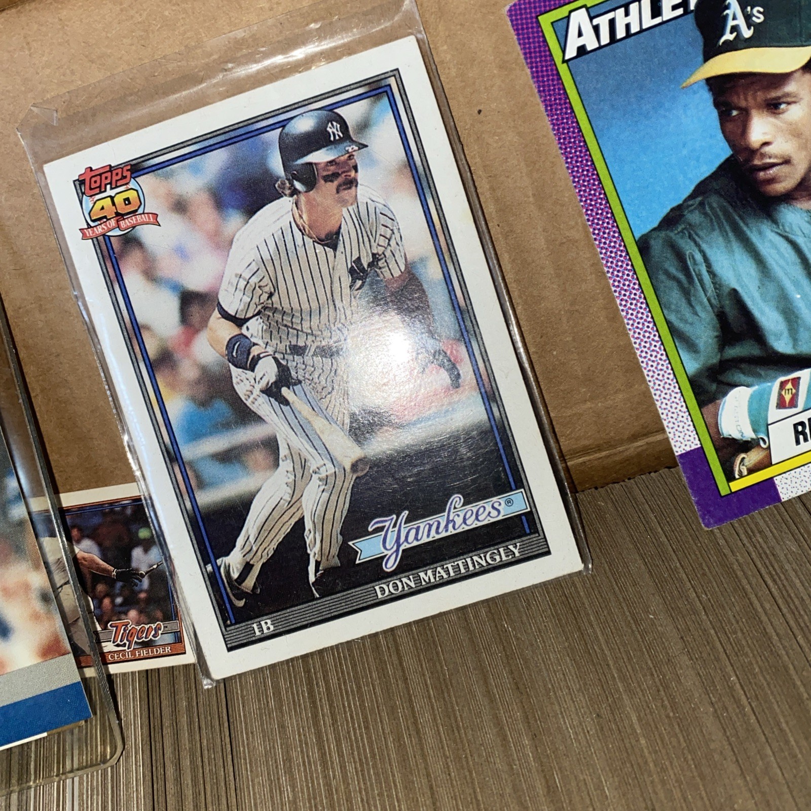 Sports Cards From 1989/1990. One Box Of Cards And Some Additional Collectibles