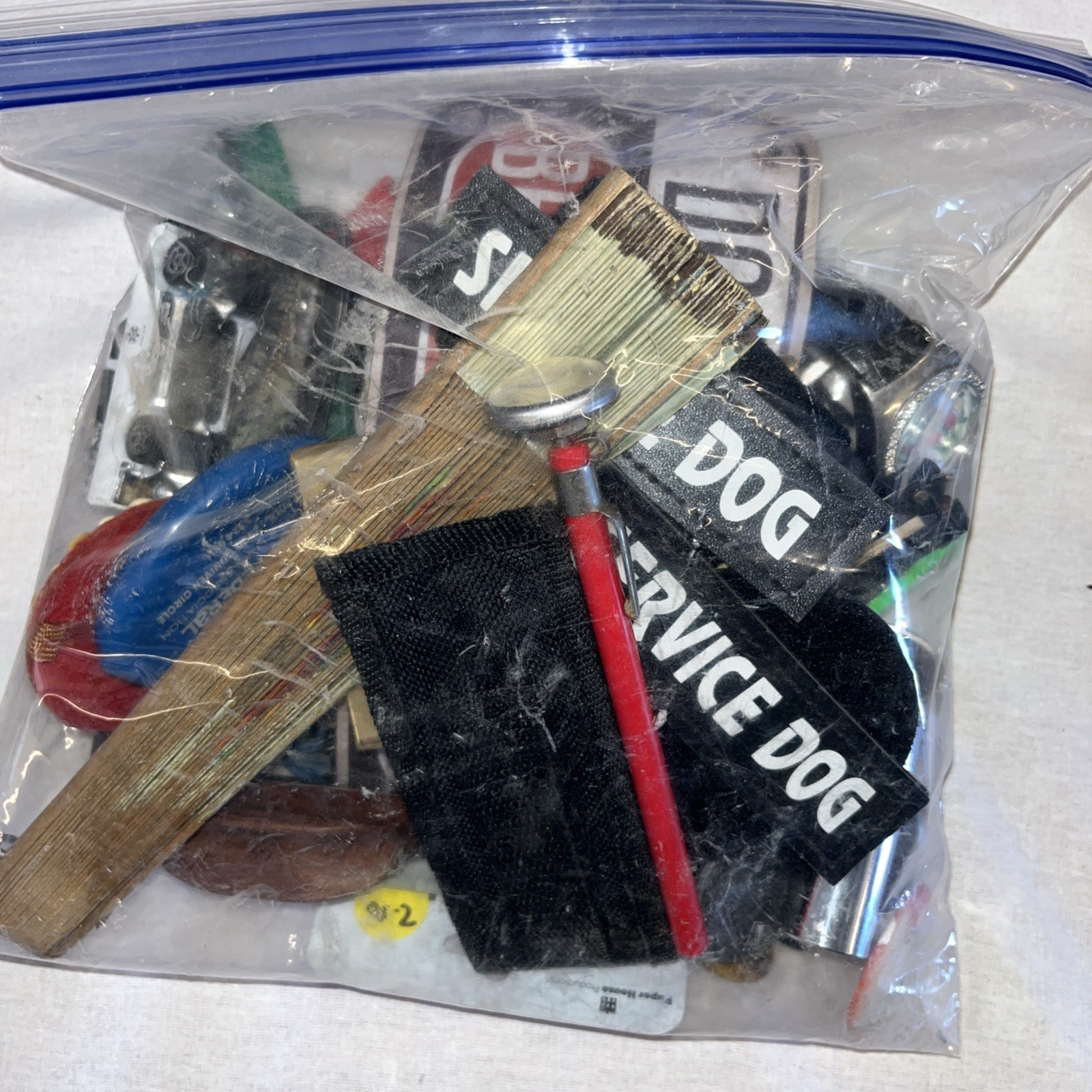 3 Pound Junk Drawer Lot Mixed Toys Knives Metal Plastic