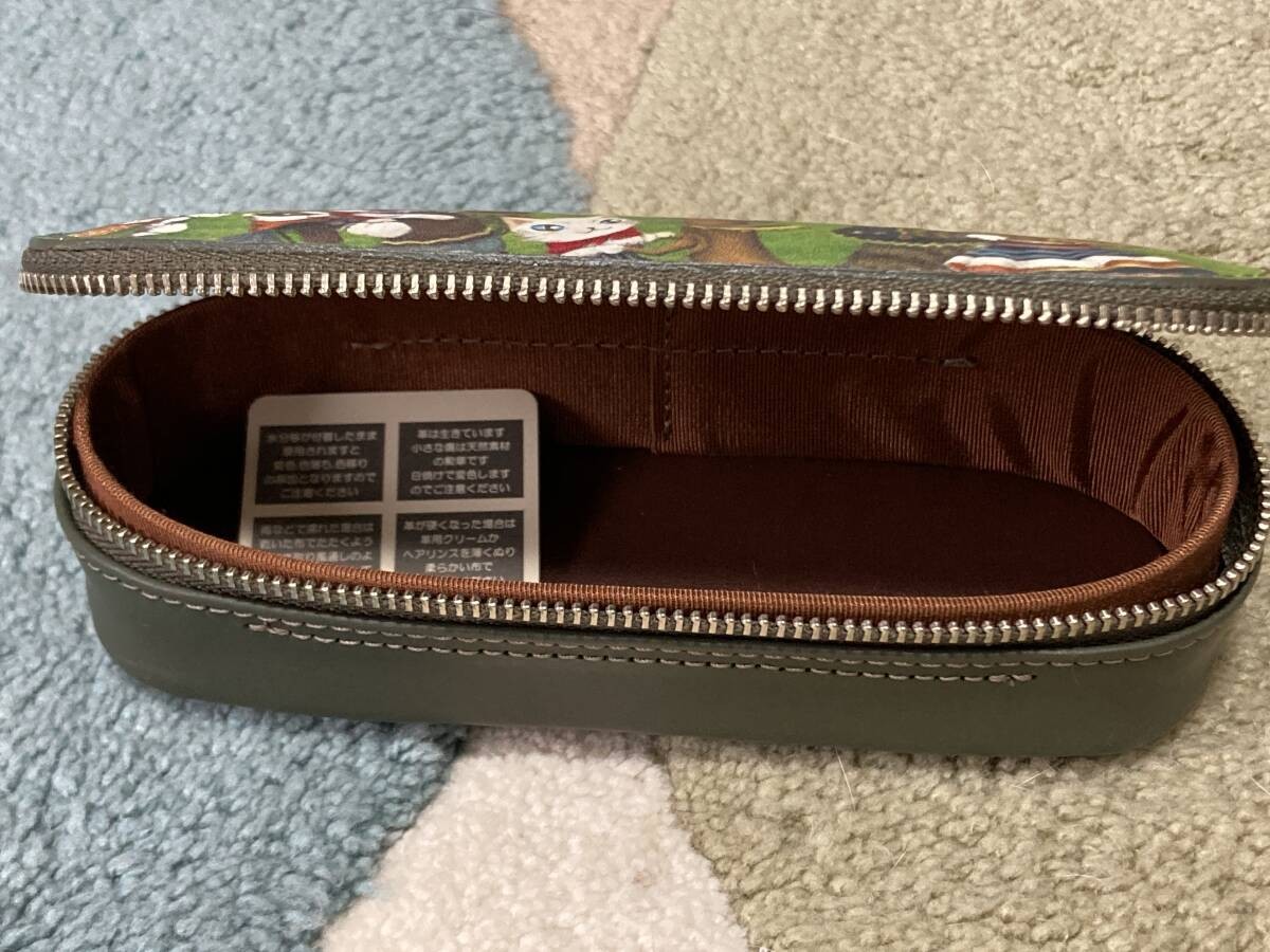 Wachifield Dayan Leather Glasses Case 6x16x3.5cm Japan Collectible