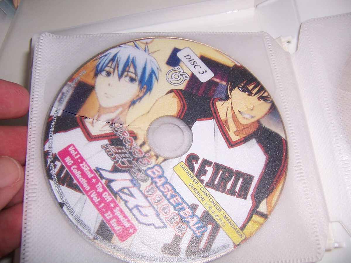 Kuroko’s Basketball DVD Set Season 1 + 2 Tip Off Special NG Collection US Seller