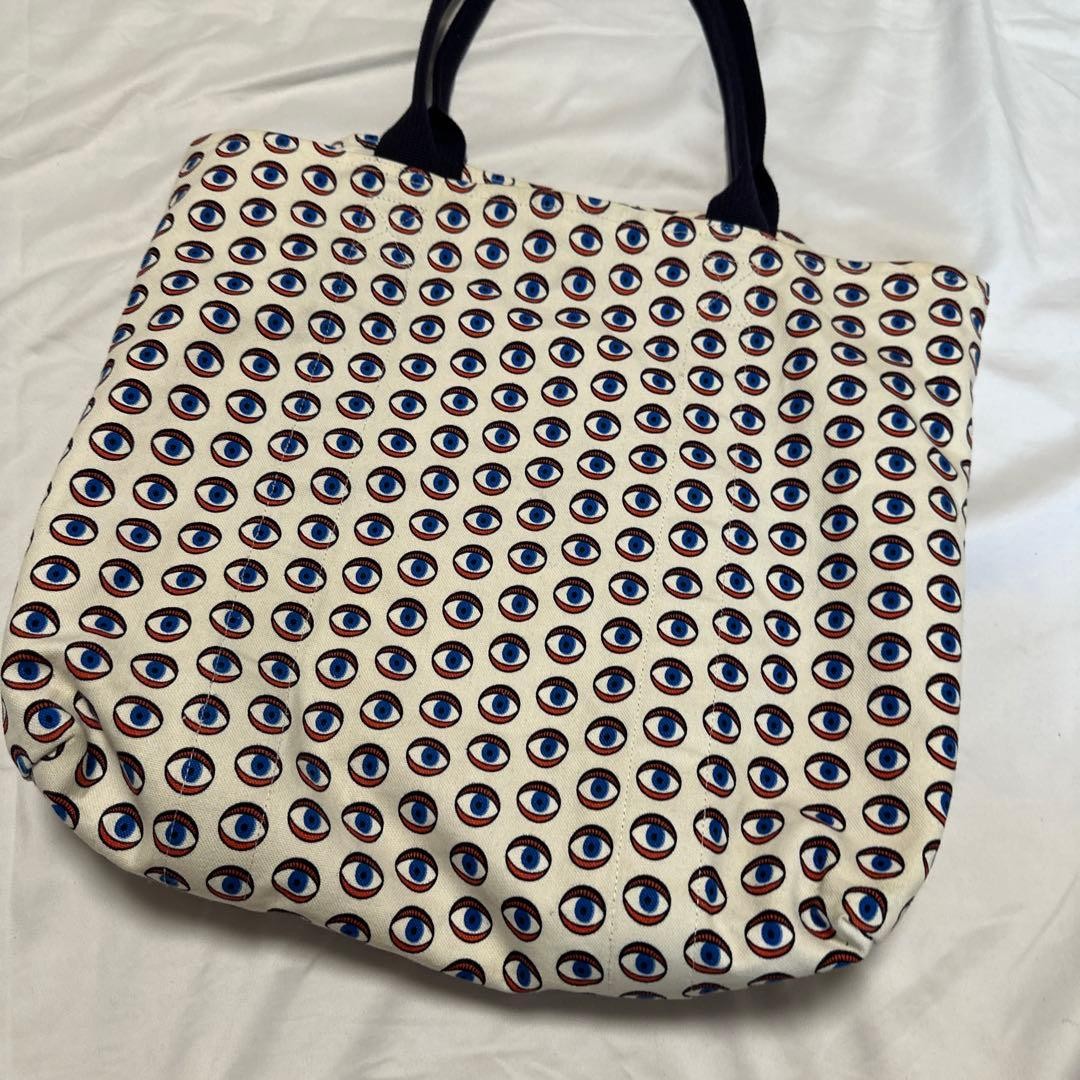 Rare Bohemians Tadanori Yokoo tote bag extremely rare eye monogram