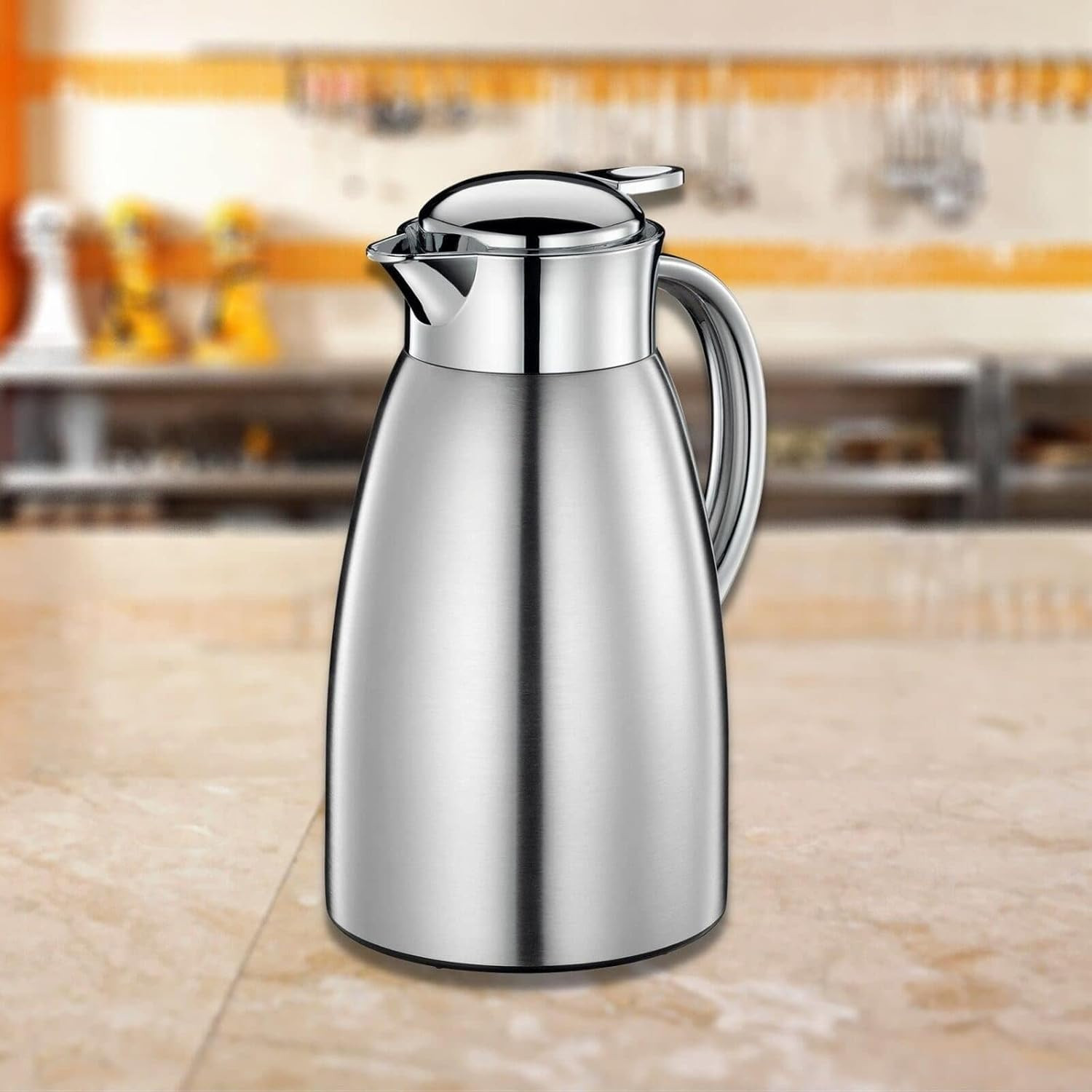 Triest 68oz Stainless Steel Double Wall Insulated Beverage Server