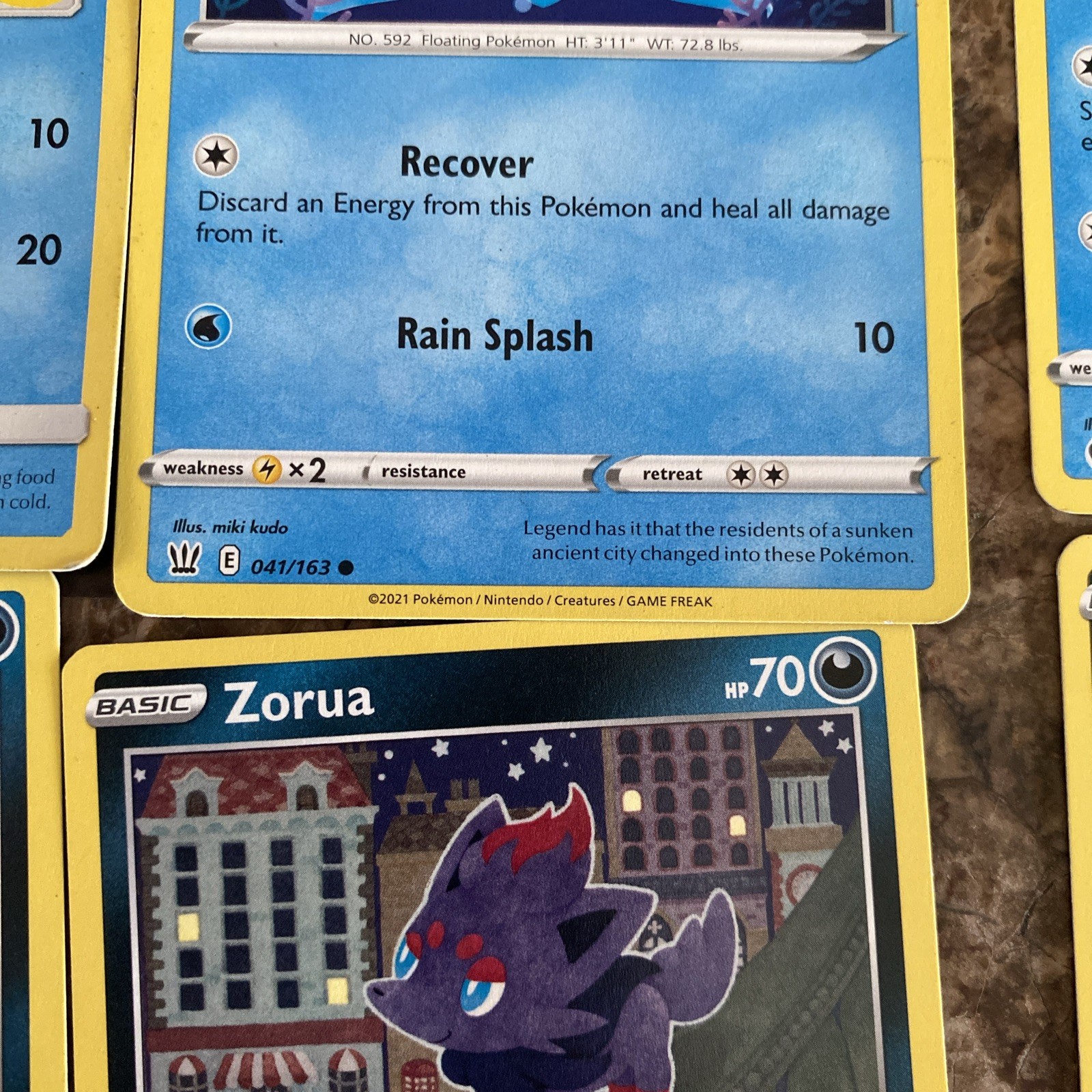 60 Pokemon lot cards