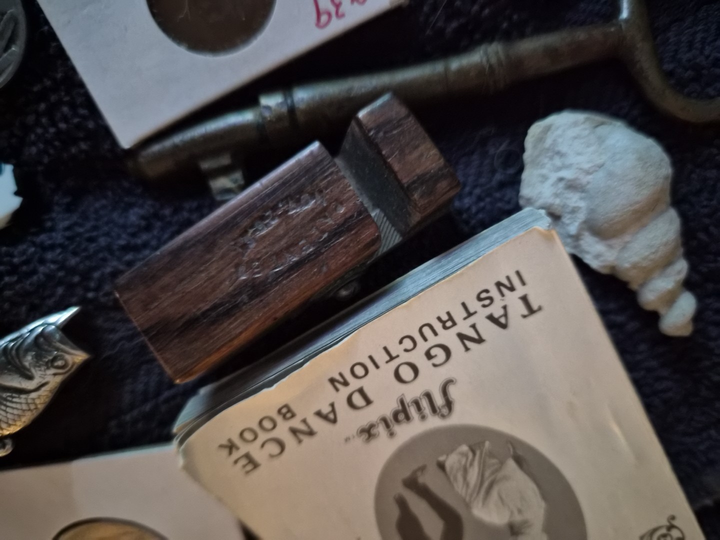 Vintage Junk Drawer – Coins, Arrowheads, Fossils, Knives Compass, & Collectibles