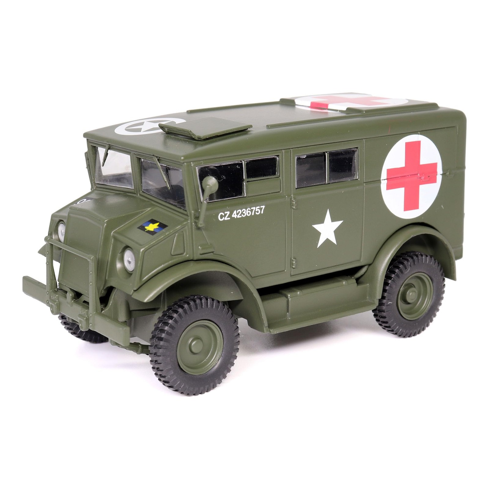 Motor City Classics 1:43 Military Diecast Vehicle Model Multicolor