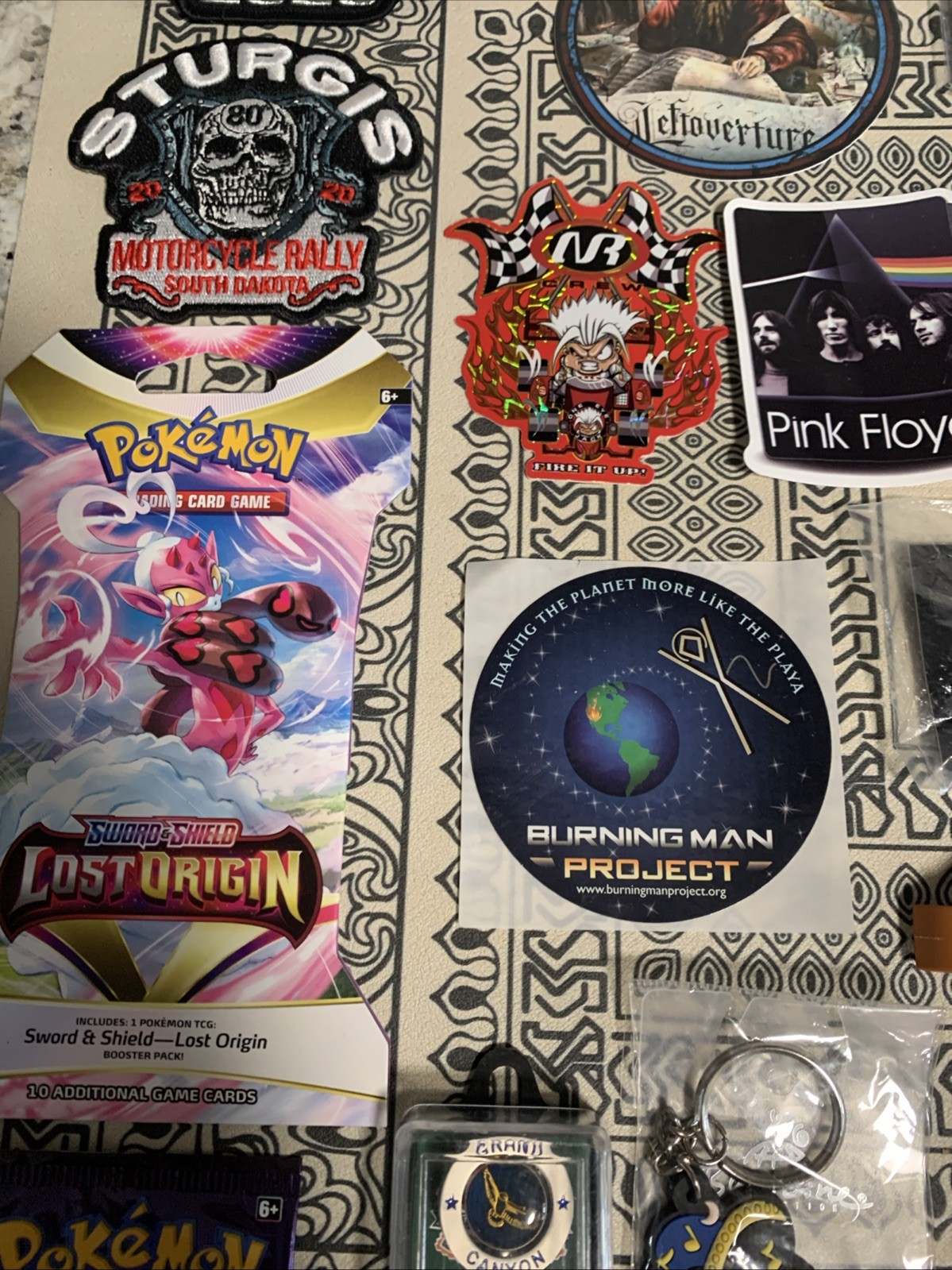 Amazing Junk Drawer Pokémon Hardrock Cafe Three Dog Night Signed Ticket & More