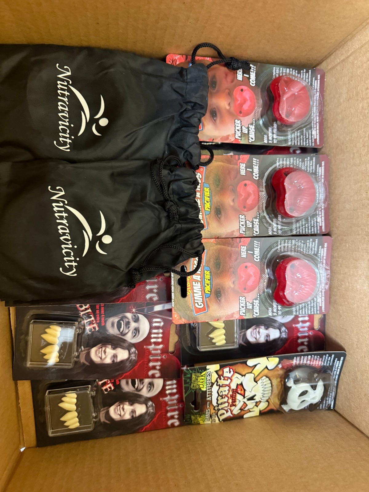 Bulk Reseller Lot 25pc Mixed Items Costume Wigs Bras Pet Accessories Wholesale